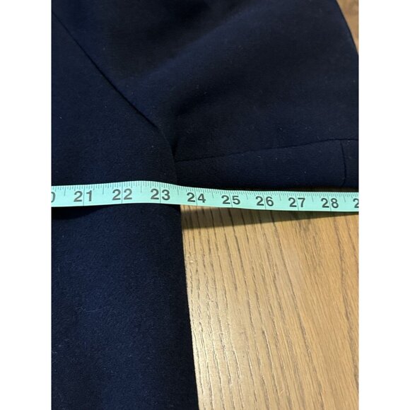 Shagmoor Blue Wool Long Jacket‎ 1900's Trench Coat Sz Measured VTG Designer - Picture 5 of 14